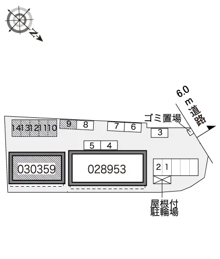 ★手数料０円★静岡市清水区三保　月極駐車場（LP）